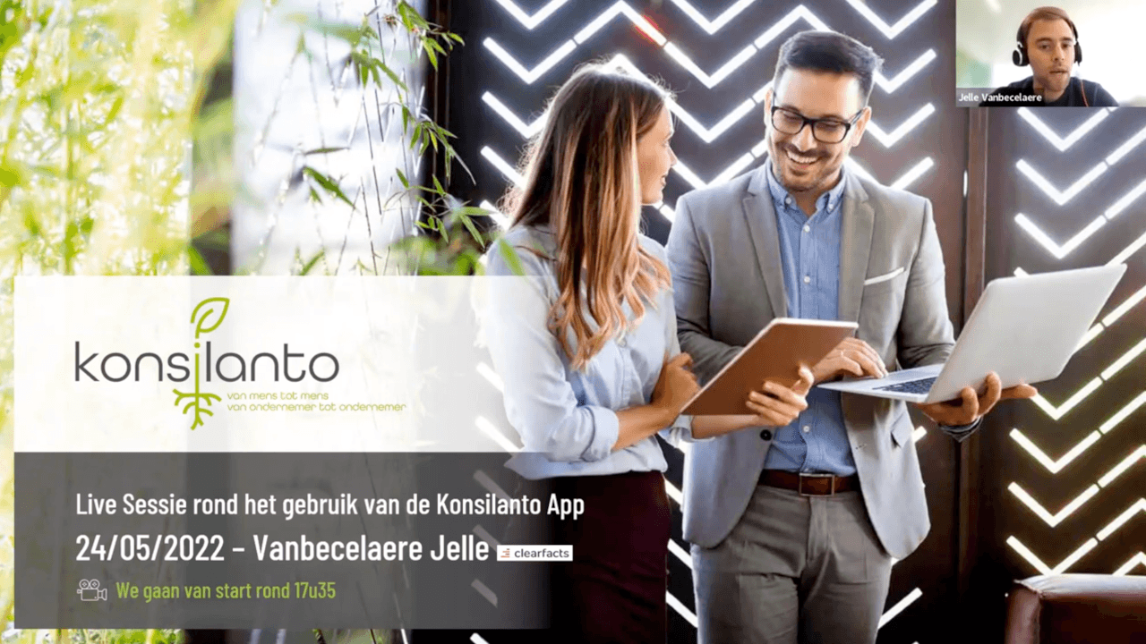 Webinar: het gebruik van de Konsilanto-app